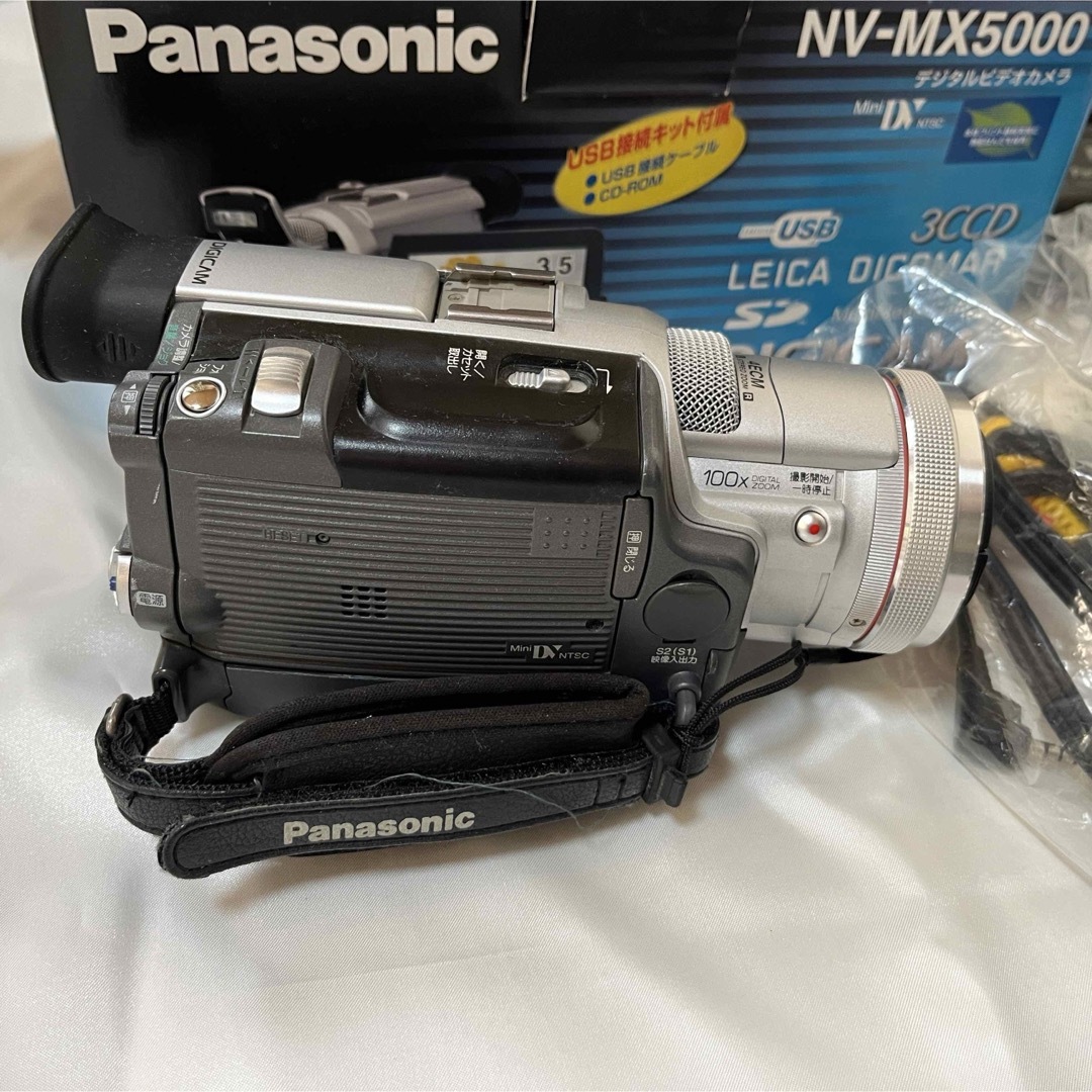 Panasonic ビデオカメラ NV-MX5000 MiniDV ダビングの通販 by Panasonic ビデオカメラ NV-MX5000 MiniDV ダビングの通販 by