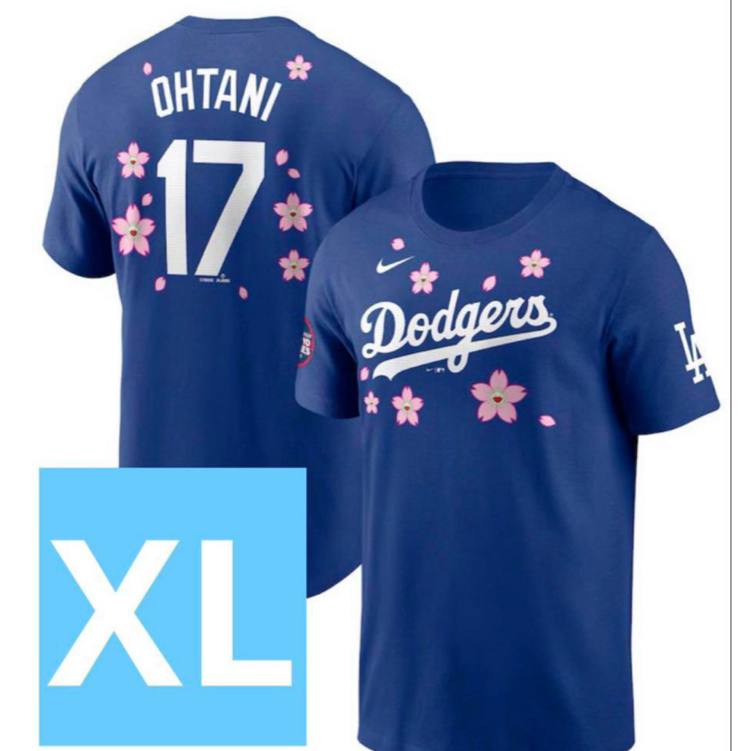 NIKE 村上隆 MLBドジャース 大谷翔平 東京シリーズ Tシャツ XLの NIKE 村上隆 MLBドジャース 大谷翔平 東京シリーズ Tシャツ XLの
