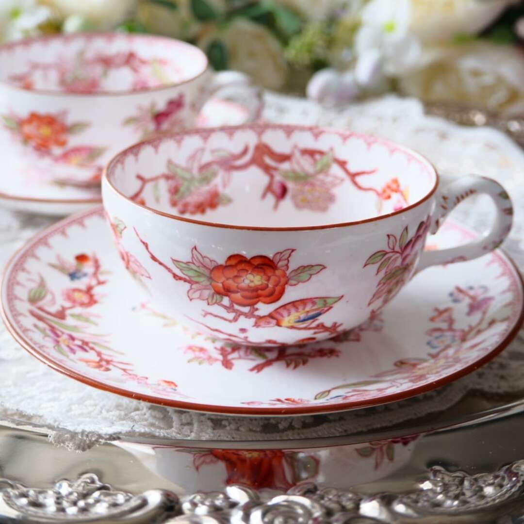 MINTON - フランスアンティーク サルグミンヌミントン252 カップ MINTON - フランスアンティーク サルグミンヌミントン252 カップ