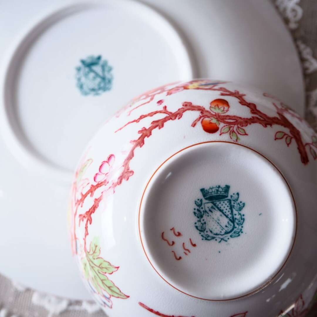 MINTON - フランスアンティーク サルグミンヌミントン252 カップ MINTON - フランスアンティーク サルグミンヌミントン252 カップ