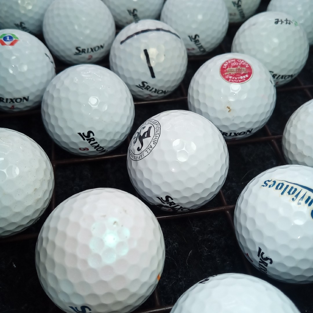 Srixon - スリクソン Z-STARxv (25球AB~B) ロストボールの通販 Srixon - スリクソン Z-STARxv (25球AB~B) ロストボールの通販
