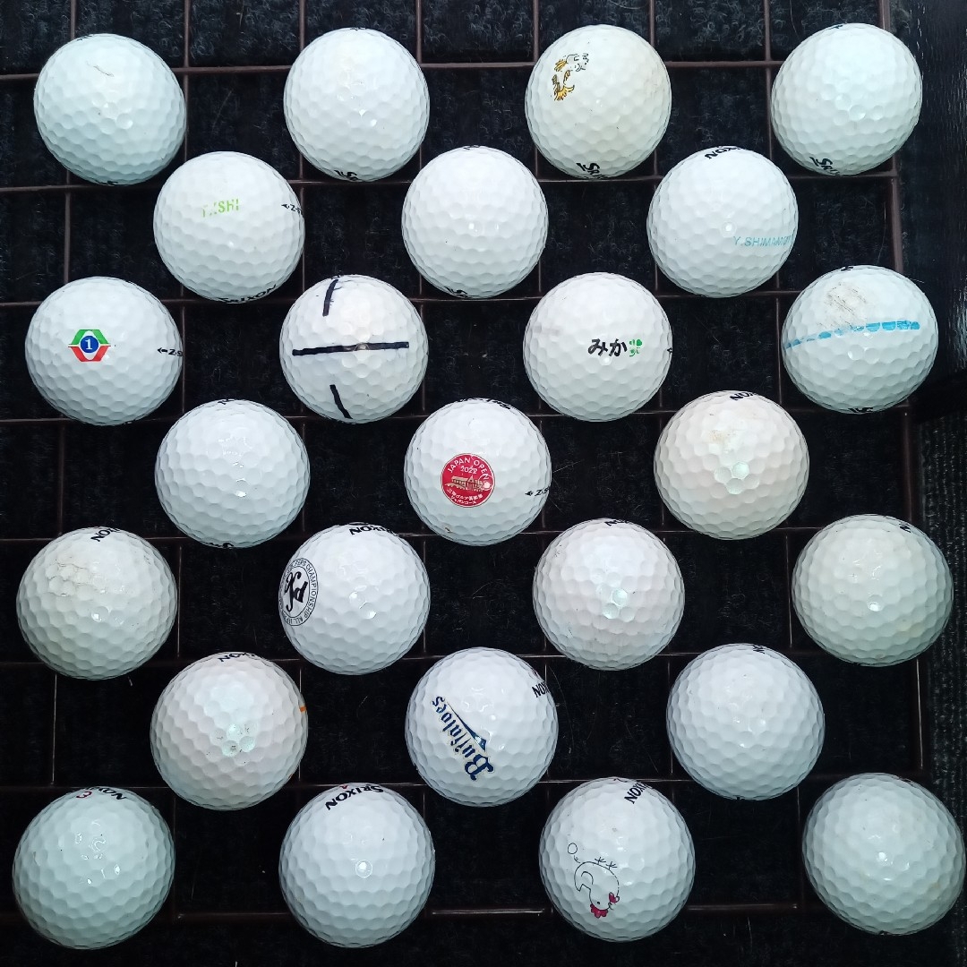 Srixon - スリクソン Z-STARxv (25球AB~B) ロストボールの通販 Srixon - スリクソン Z-STARxv (25球AB~B) ロストボールの通販