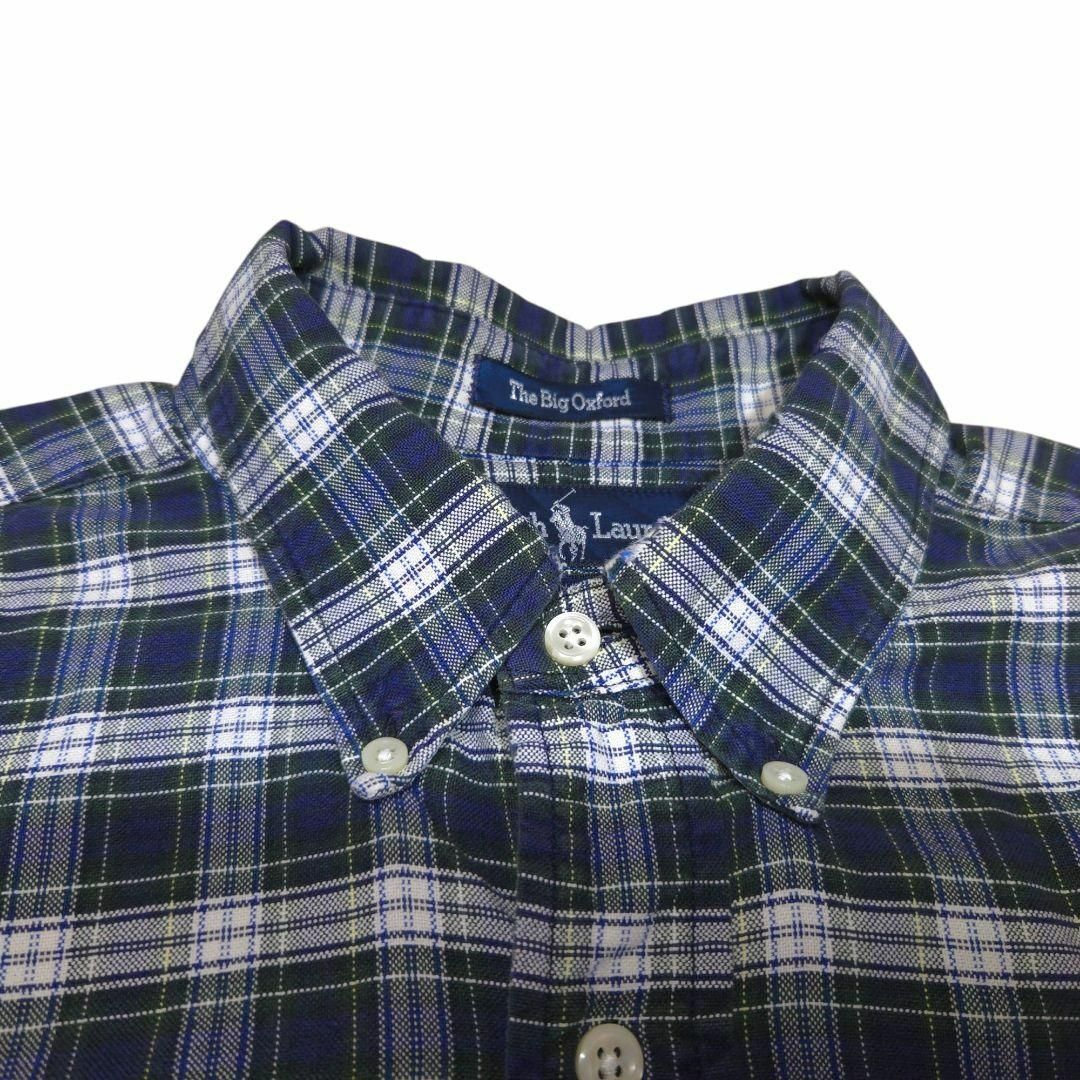 Ralph Lauren - USA製90s RALPH LAUREN The Big Oxford 裾ポニー Ralph Lauren - USA製90s RALPH LAUREN The Big Oxford 裾ポニー