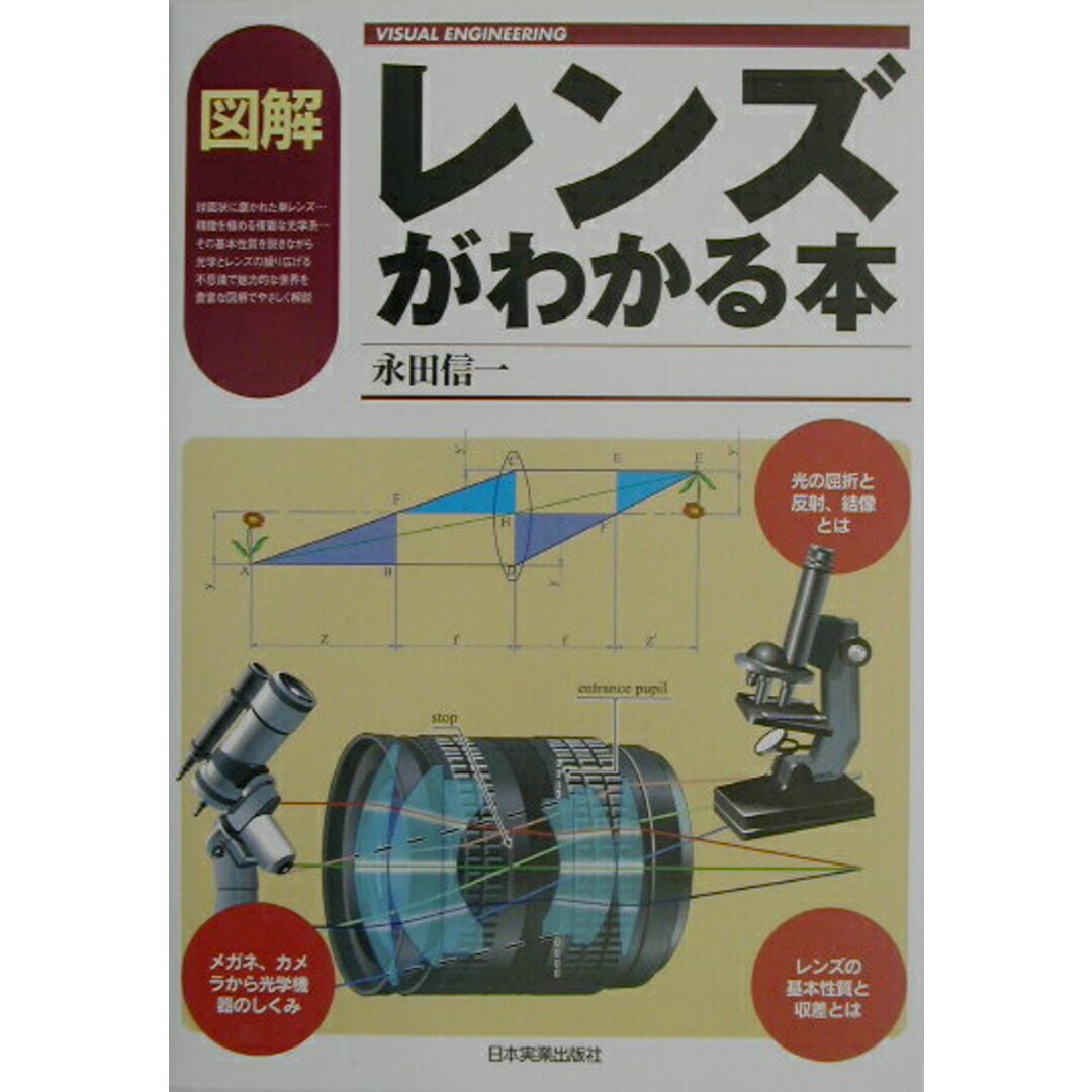図解レンズがわかる本 /日本実業出版社/永田信一(単行本) エンタメ/ホビーの本(科学/技術)の商品写真