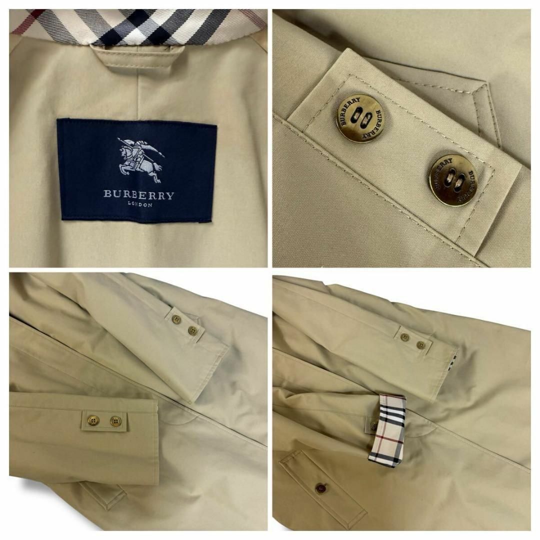 BURBERRY - 【美品】Burberry コットン ステンカラーコート 9 BURBERRY - 【美品】Burberry コットン ステンカラーコート 9