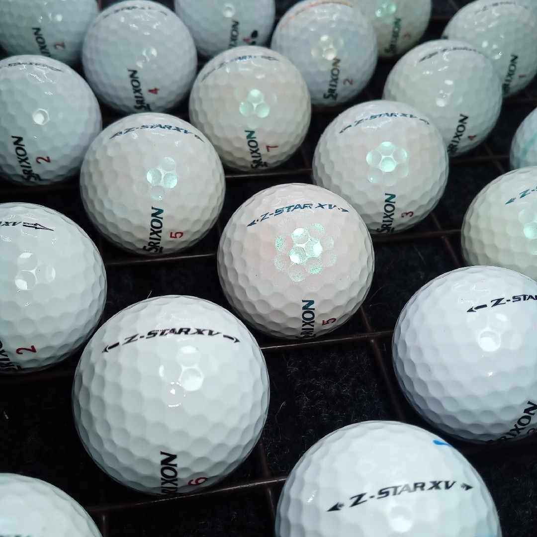 Srixon - スリクソン Z-STARxv (25球S~AB) ロストボールの通販 Srixon - スリクソン Z-STARxv (25球S~AB) ロストボールの通販