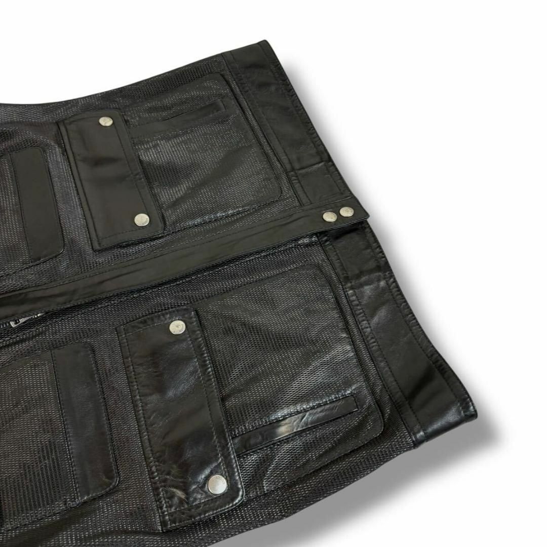 GUCCI - 【極美品】GUCCI レザー ジャケット 50イタリア製 GUCCI - 【極美品】GUCCI レザー ジャケット 50イタリア製
