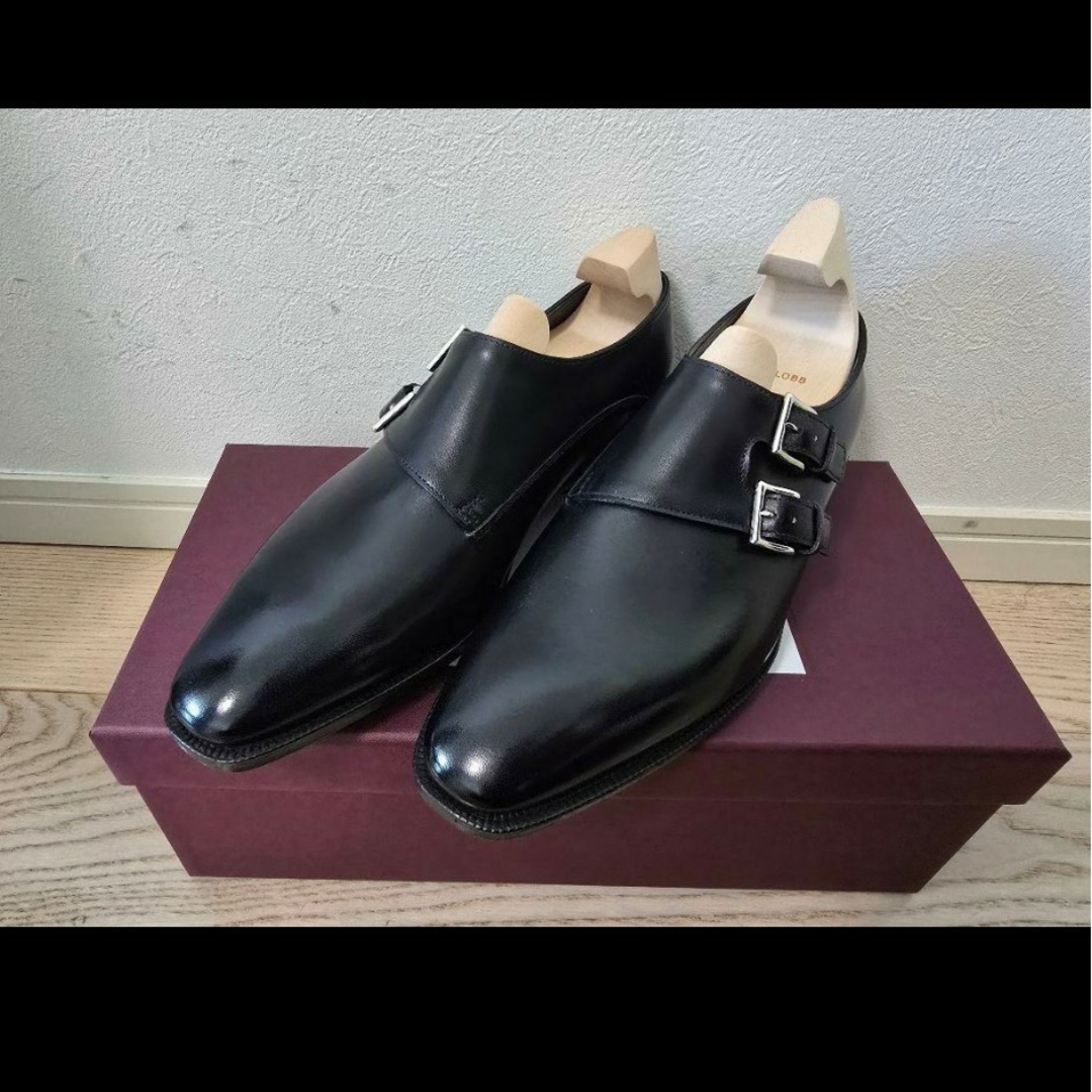JOHN LOBB - 【定価34万超】未使用&純正シューツリー付 JOHN JOHN LOBB - 【定価34万超】未使用&純正シューツリー付 JOHN