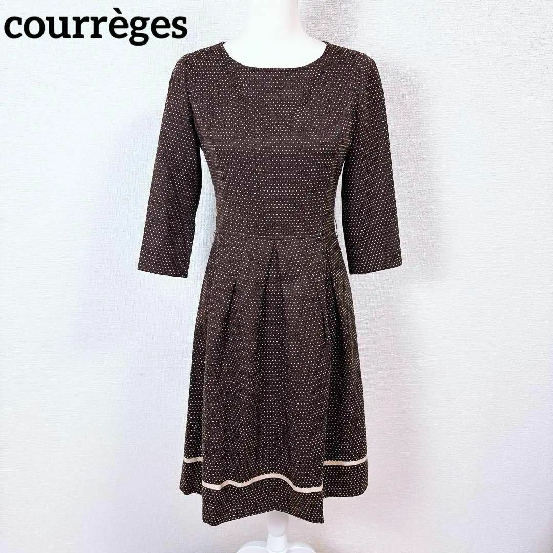 CLAYGE(Tada) - 【美品】クレージュ カシミヤ.シルク混 長袖 A CLAYGE(Tada) - 【美品】クレージュ カシミヤ.シルク混 長袖 A