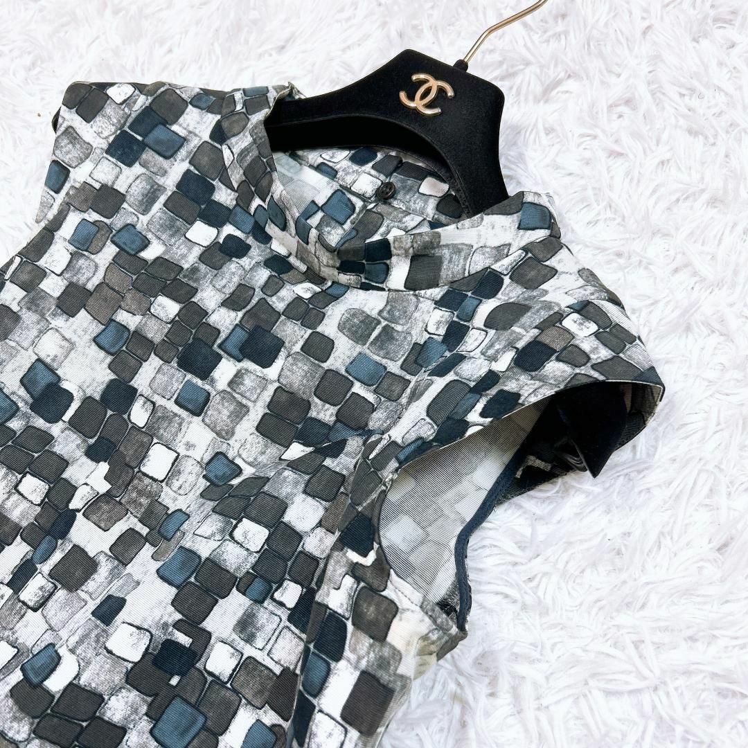 S Max Mara - 【美品】マックスマーラ ゆったり シルク混 総柄 S Max Mara - 【美品】マックスマーラ ゆったり シルク混 総柄