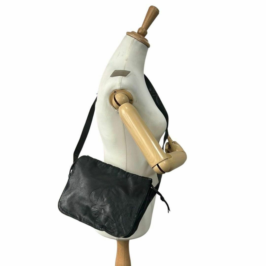 LOEWE - ロエベ ショルダーバッグ アナグラム レザー LOEWE - ロエベ ショルダーバッグ アナグラム レザー
