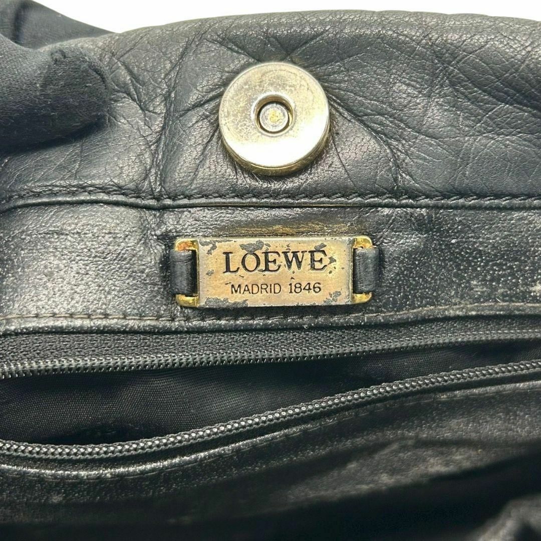 LOEWE - ロエベ ショルダーバッグ アナグラム レザー LOEWE - ロエベ ショルダーバッグ アナグラム レザー
