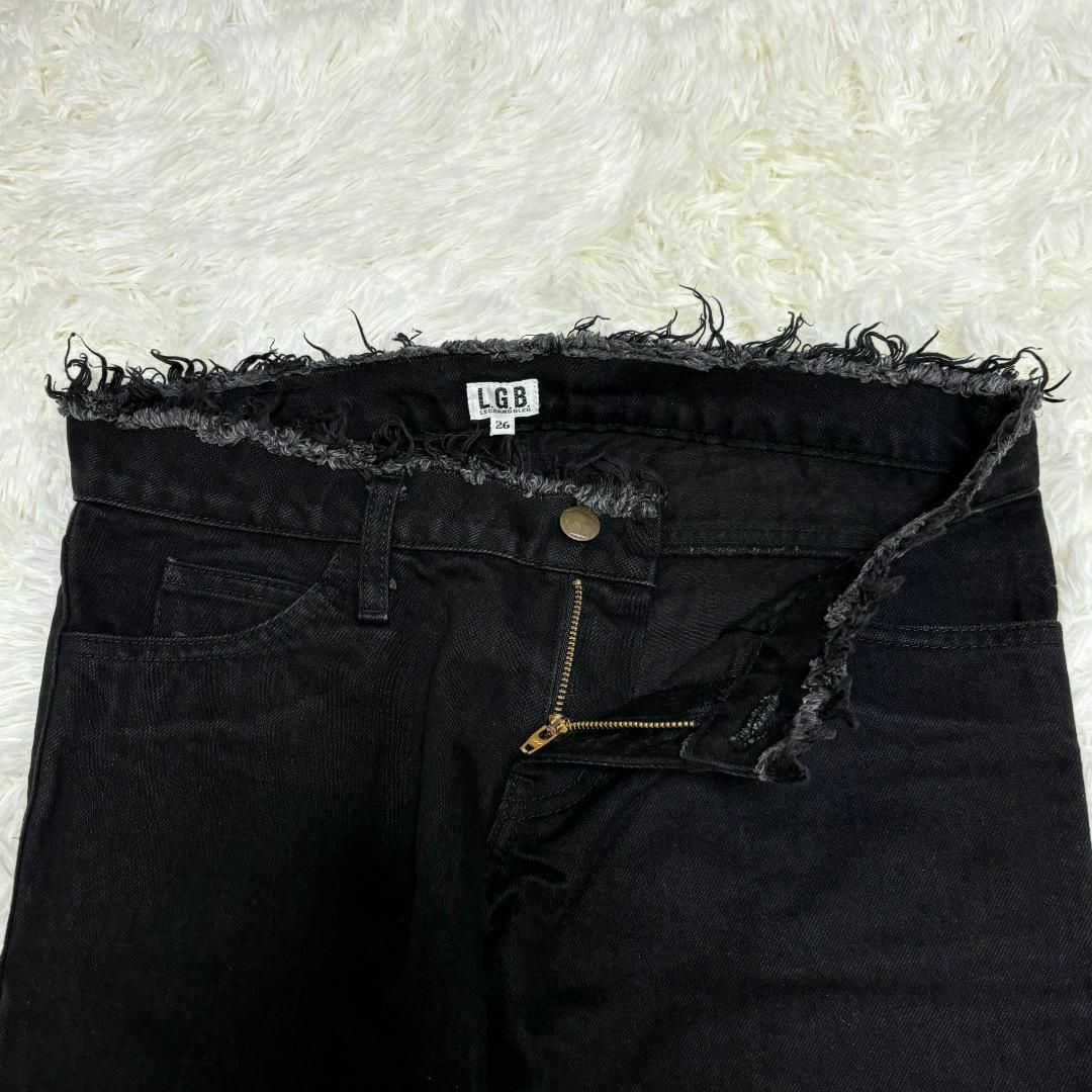 LGB - 【美品】ルグランブルー LGB CROW BD フレアデニムパンツ LGB - 【美品】ルグランブルー LGB CROW BD フレアデニムパンツ