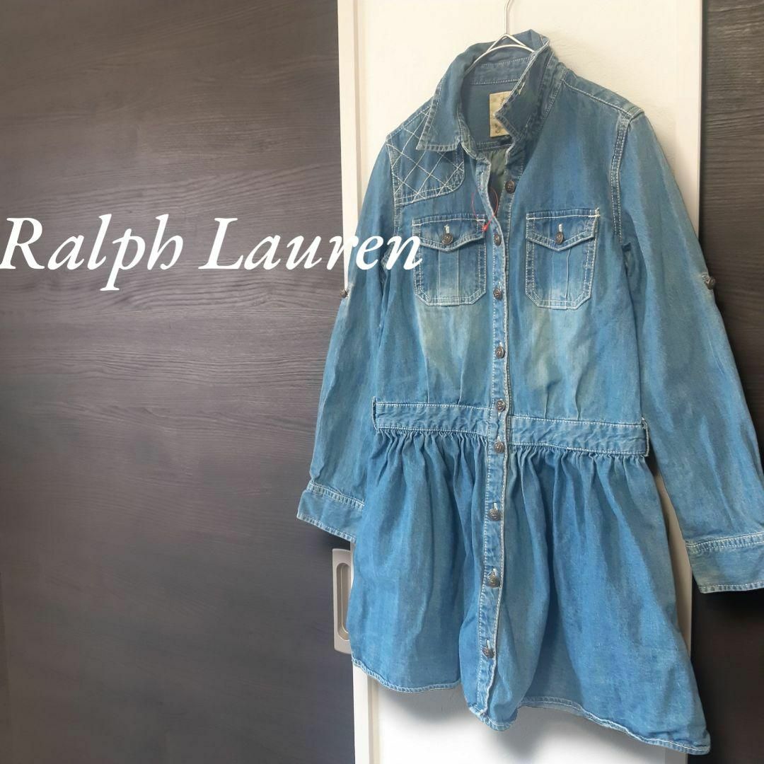 Ralph Lauren - Ralph Lauren デニムワンピース 140の通販 by Ralph Lauren - Ralph Lauren デニムワンピース 140の通販 by