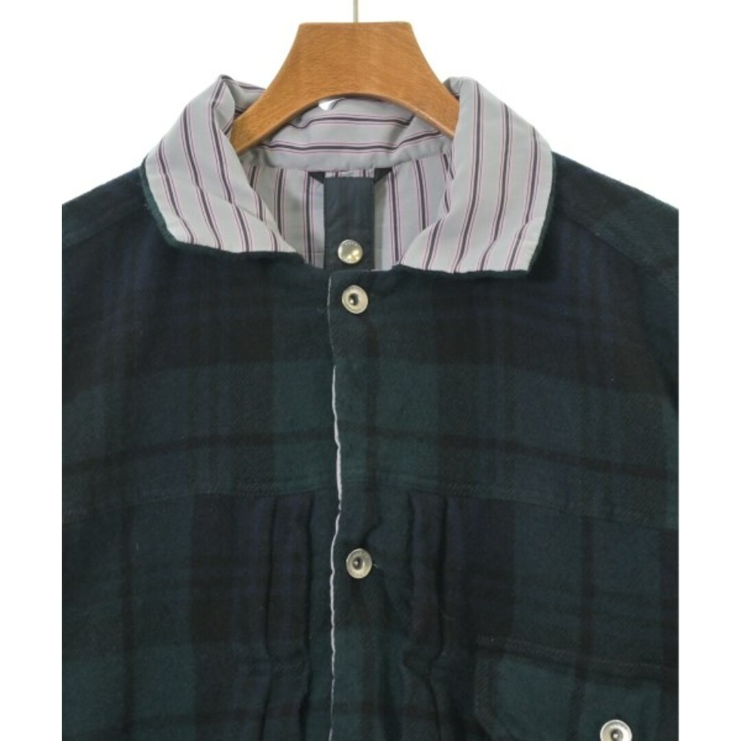 sacai サカイ ブルゾン（その他） 4(XL位) 0357925Y0144 sacai - sacai サカイ ブルゾン（その他） 4(XL位) 緑x紺x黒