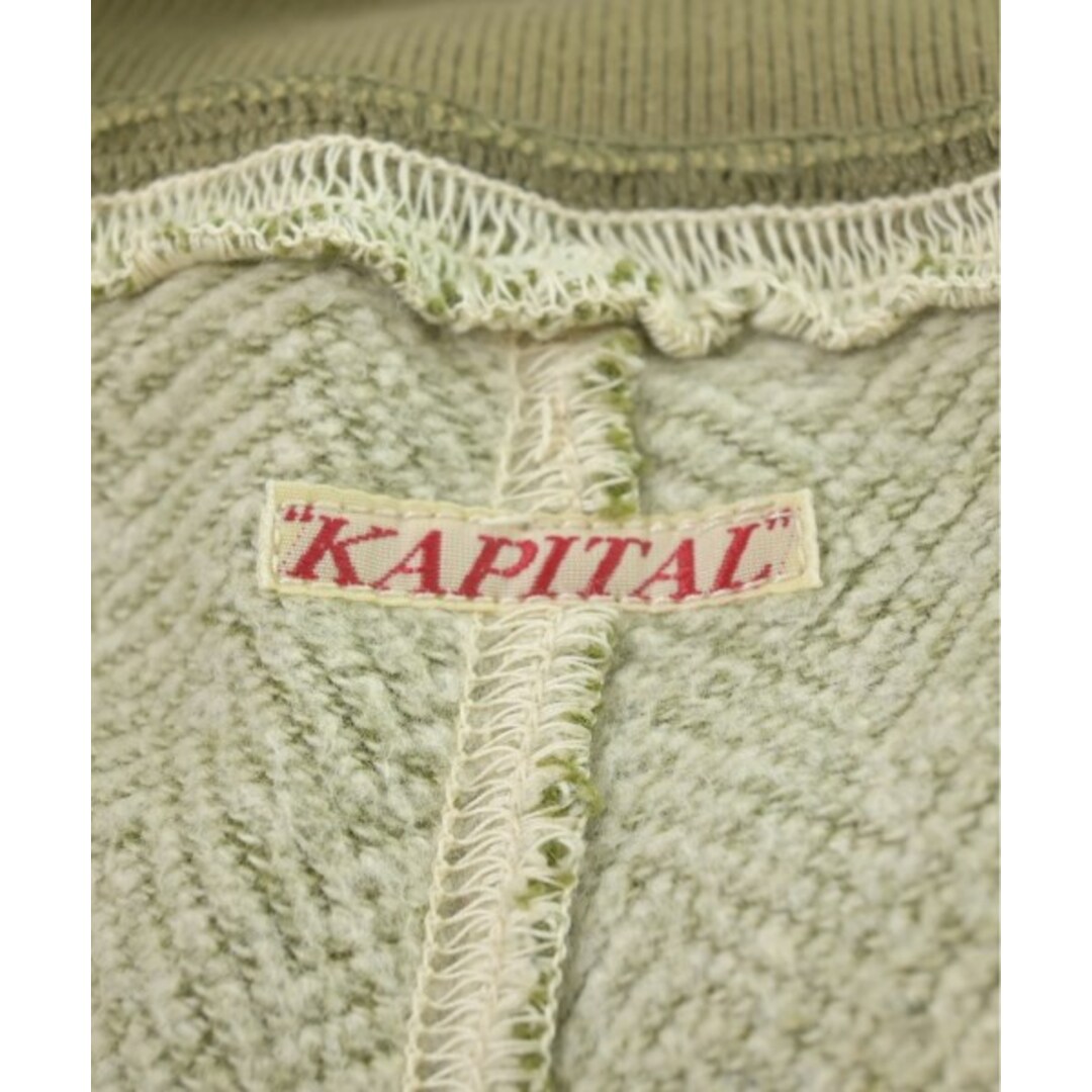 KAPITAL - KAPITAL キャピタル スウェットパンツ 1(S位) 緑x白x KAPITAL - KAPITAL キャピタル スウェットパンツ 1(S位) 緑x白x