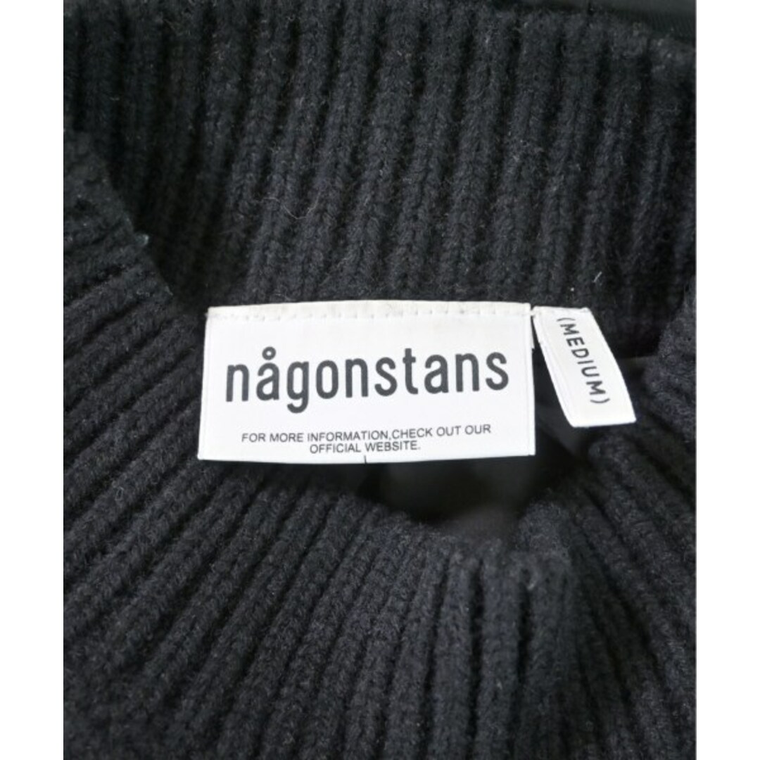 nagonstans - nagonstans ナゴンスタンス ブラウス M 黒 【古着 nagonstans - nagonstans ナゴンスタンス ブラウス M 黒 【古着