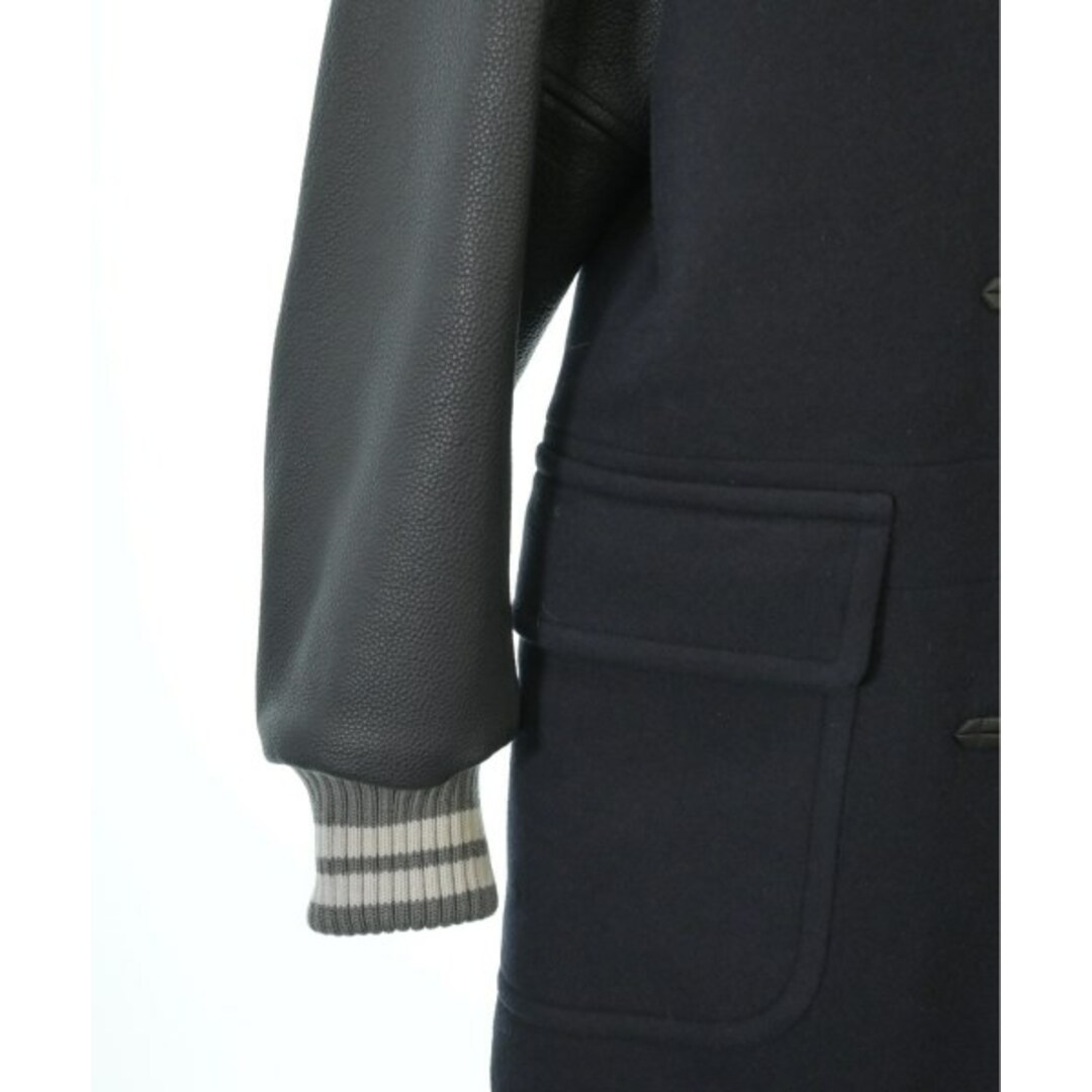 SCYE BASICS - SCYE BASICS ダッフルコート 38(M位) 紺x黒x SCYE BASICS - SCYE BASICS ダッフルコート 38(M位) 紺x黒x