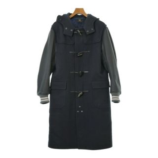 SCYE BASICS - SCYE BASICS ダッフルコート 38(M位) 紺x黒x SCYE BASICS - SCYE BASICS ダッフルコート 38(M位) 紺x黒x