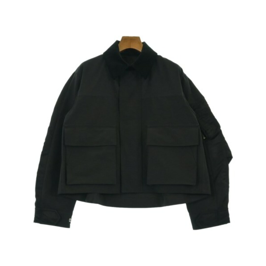 sacai - sacai サカイ ブルゾン(その他) 1(S位) 黒 【古着 sacai - sacai サカイ ブルゾン(その他) 1(S位) 黒 【古着