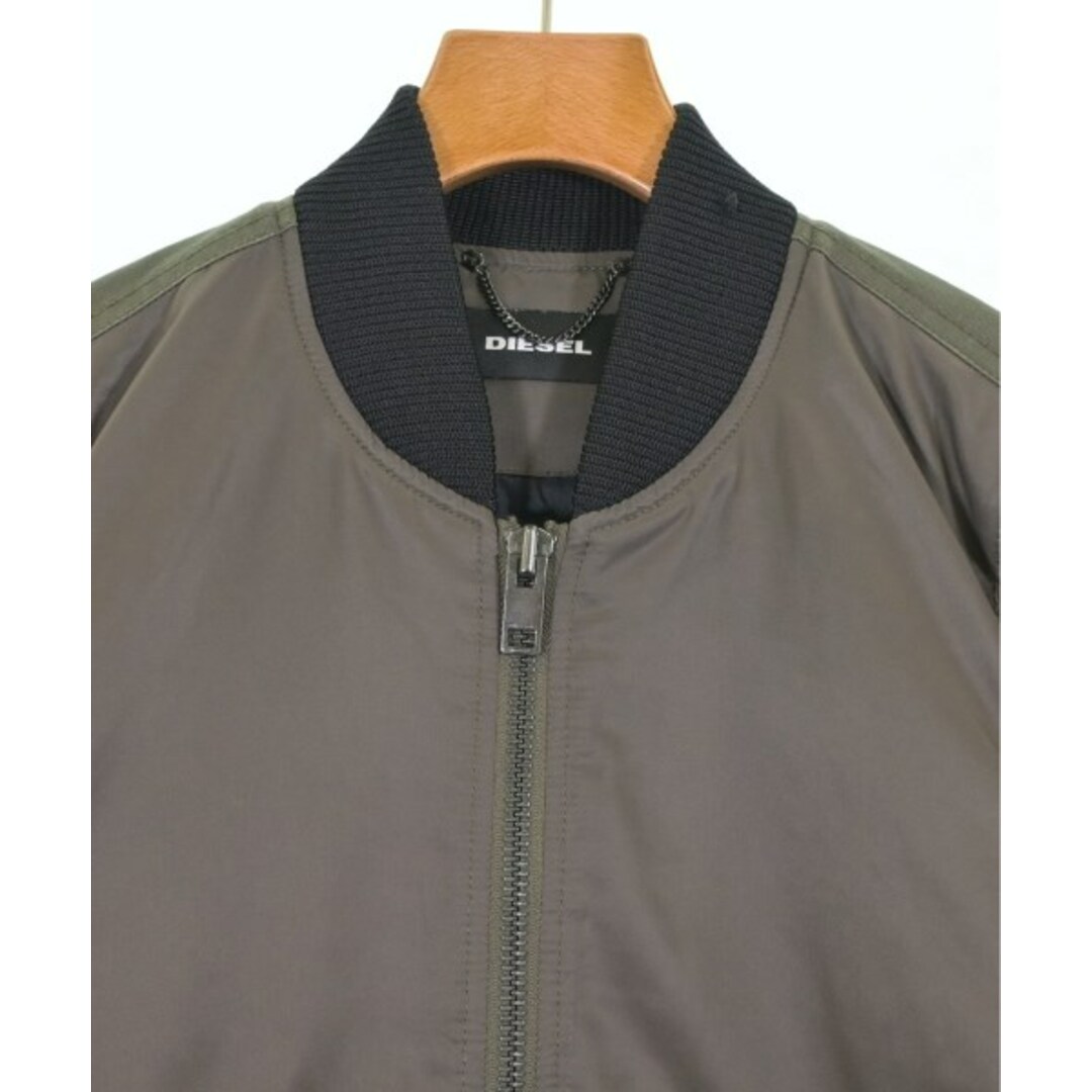 DIESEL - DIESEL ディーゼル コート(その他) XS カーキ 【古着 DIESEL - DIESEL ディーゼル コート(その他) XS カーキ 【古着