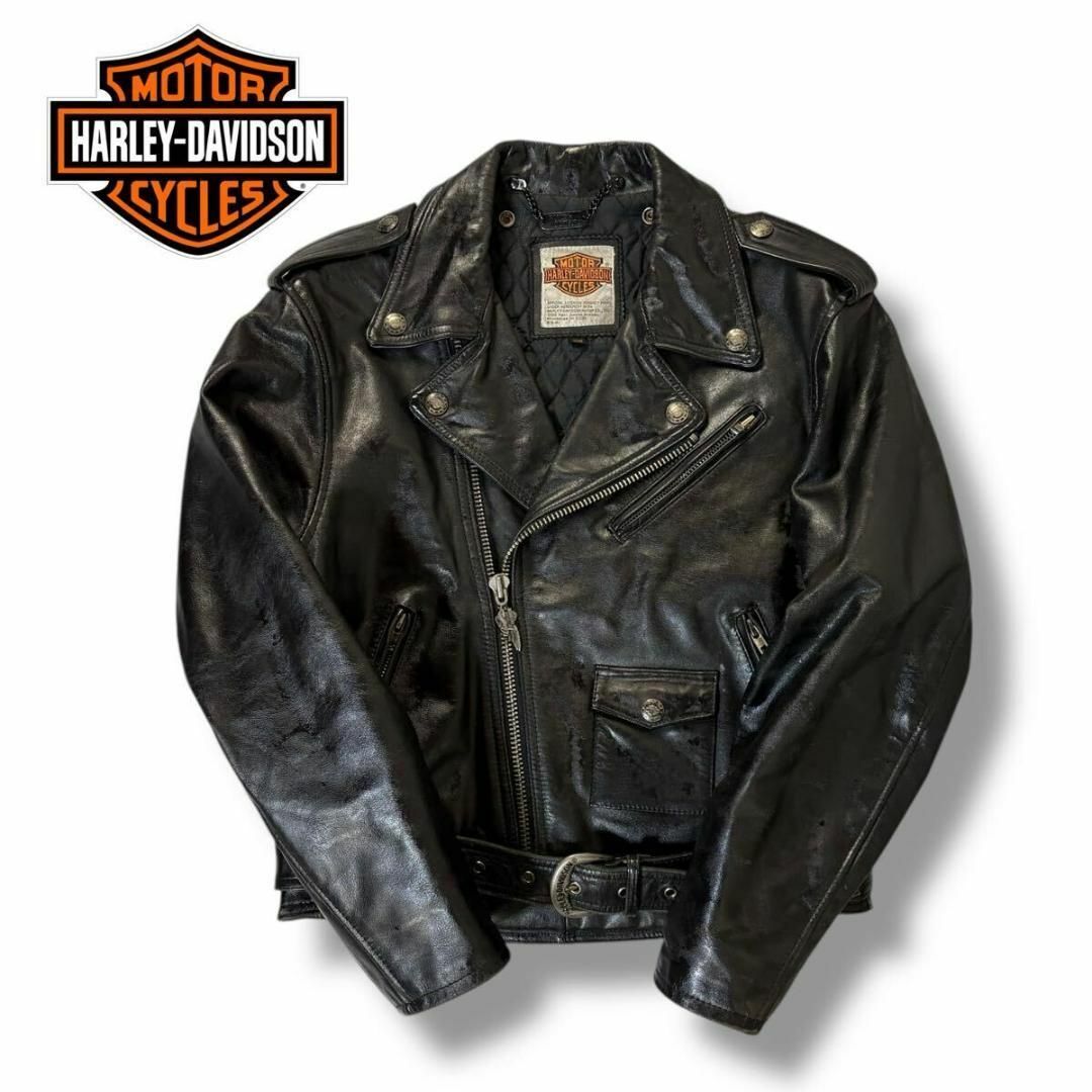 Harley Davidson - 【美品】ハーレー ダビッドソン レザー Harley Davidson - 【美品】ハーレー ダビッドソン レザー