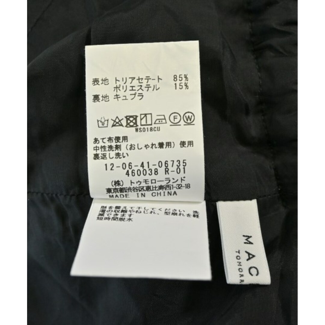 MACPHEE - MACPHEE マカフィー ワンピース 36(M位) 黒 【古着 MACPHEE - MACPHEE マカフィー ワンピース 36(M位) 黒 【古着