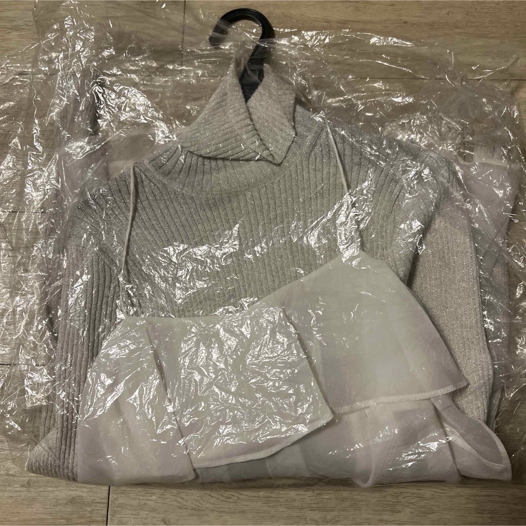 SNIDEL - ティアードキャミセットニットプルオーバーの通販 by SNIDEL - ティアードキャミセットニットプルオーバーの通販 by