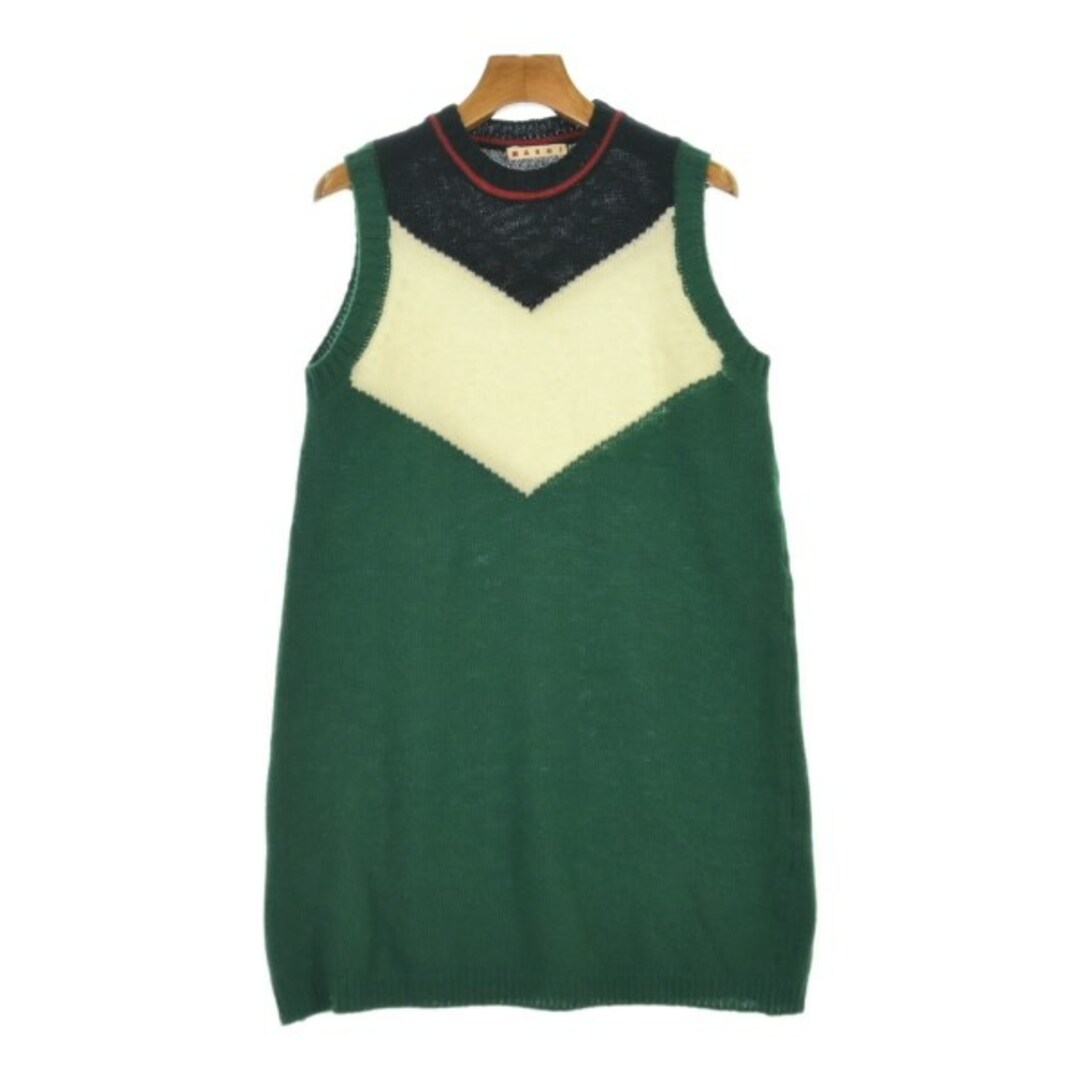 MARNI - MARNI マルニ ニット 140(11T-12T) 緑 【古着】【中古 MARNI - MARNI マルニ ニット 140(11T-12T) 緑 【古着】【中古