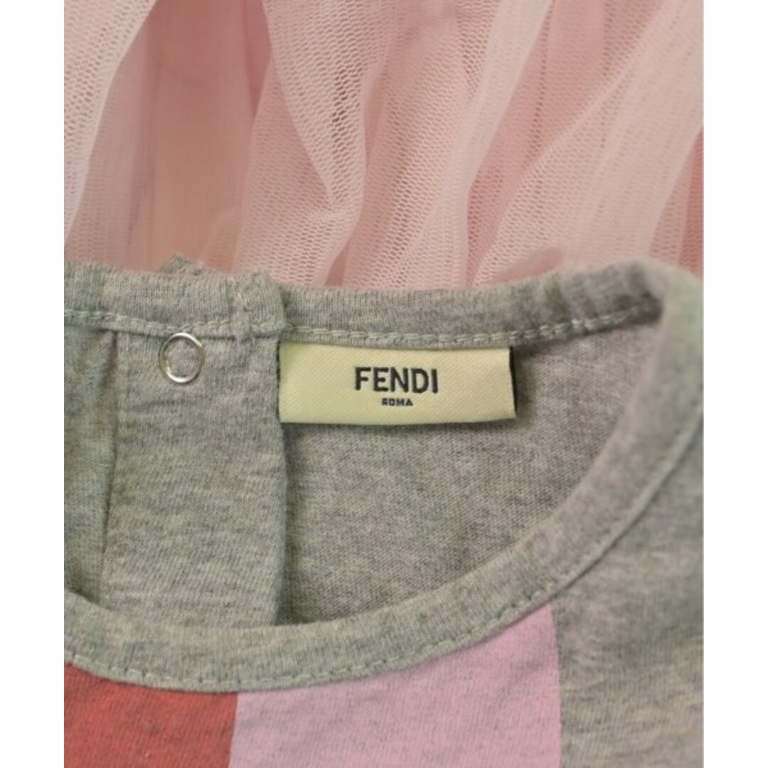 FENDI - FENDI フェンディ ワンピース(その他) 90(24M) グレー FENDI - FENDI フェンディ ワンピース(その他) 90(24M) グレー
