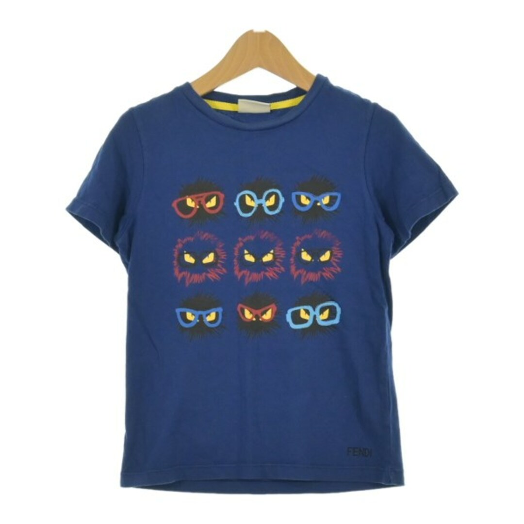 FENDI - FENDI フェンディ Tシャツ・カットソー 8(100cm位) 青 FENDI - FENDI フェンディ Tシャツ・カットソー 8(100cm位) 青