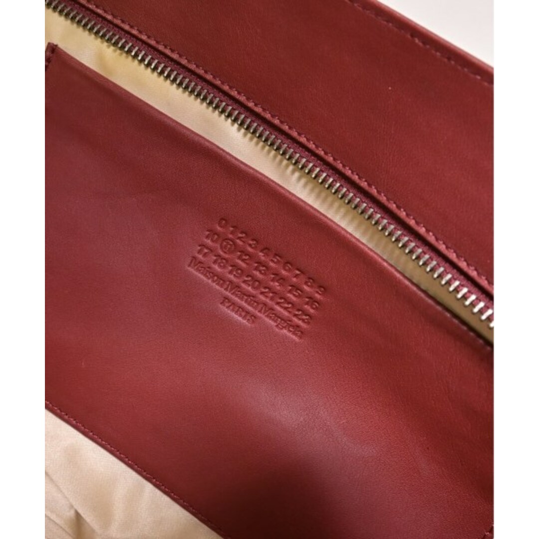 Maison Margiela メゾンマルジェラ クラッチバッグ - 赤 【古着 Maison Margiela メゾンマルジェラ クラッチバッグ - 赤 【古着
