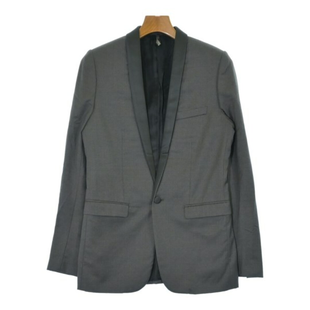 DIOR HOMME - Dior Homme テーラードジャケット 42(XS位) グレー DIOR HOMME - Dior Homme テーラードジャケット 42(XS位) グレー