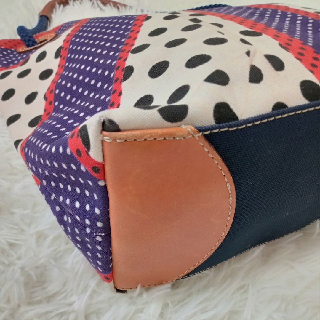 Paul Smith - Paul Smith ポールスミス トートバッグ ドット柄 Paul Smith - Paul Smith ポールスミス トートバッグ ドット柄