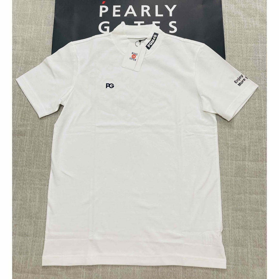 PEARLY GATES - 新品 パーリーゲイツ 強撚ベアカノコ ハイネック PEARLY GATES - 新品 パーリーゲイツ 強撚ベアカノコ ハイネック