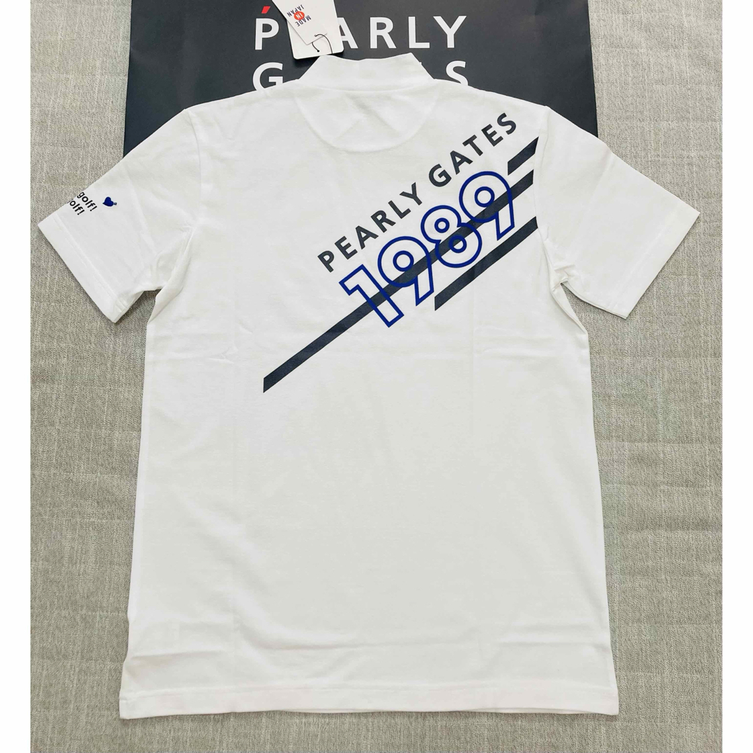 PEARLY GATES - 新品 パーリーゲイツ 強撚ベアカノコ ハイネック PEARLY GATES - 新品 パーリーゲイツ 強撚ベアカノコ ハイネック