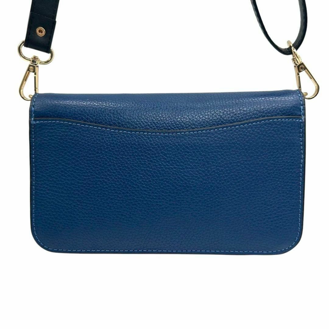 COACH - 美品 コーチ ショルダーバッグ 青 ジョージー レザー C COACH - 美品 コーチ ショルダーバッグ 青 ジョージー レザー C