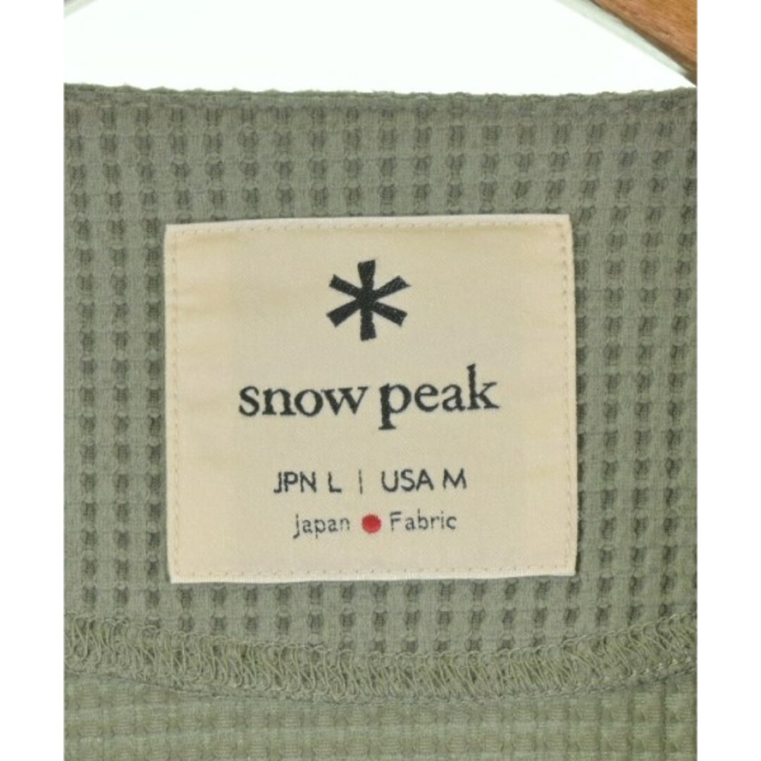 Snow Peak - snow peak スノーピーク ジャケット L カーキ Snow Peak - snow peak スノーピーク ジャケット L カーキ