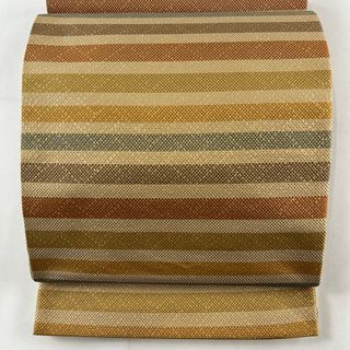 袋帯 秀品 全通 正絹 【中古】(帯)