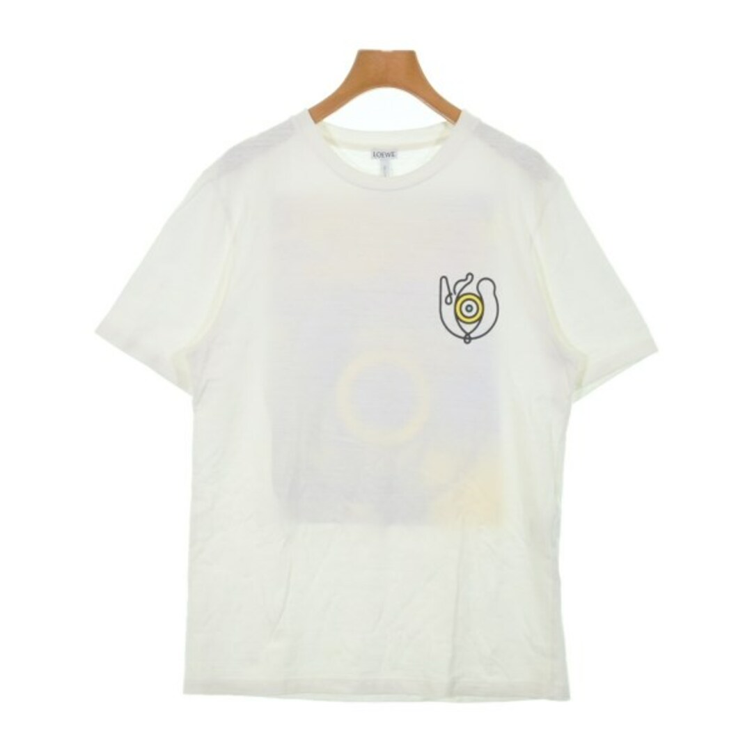 LOEWE - LOEWE ロエベ Tシャツ・カットソー S 白 【古着】【中古 LOEWE - LOEWE ロエベ Tシャツ・カットソー S 白 【古着】【中古