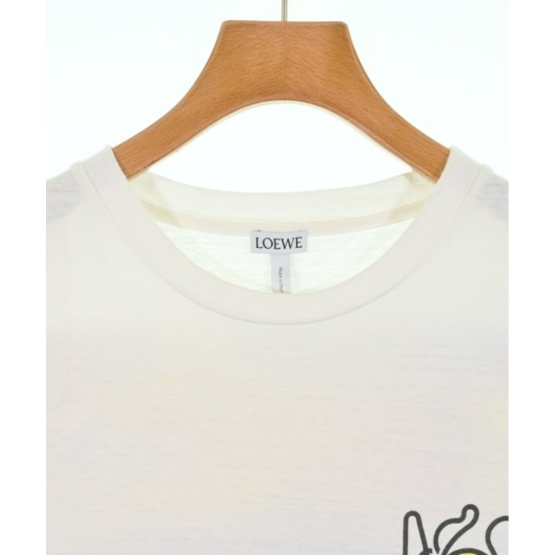 LOEWE - LOEWE ロエベ Tシャツ・カットソー S 白 【古着】【中古 LOEWE - LOEWE ロエベ Tシャツ・カットソー S 白 【古着】【中古