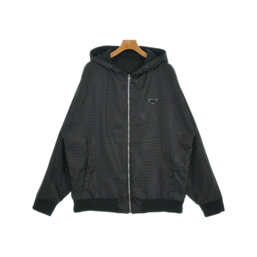 PRADA - PRADA プラダ ブルゾン(その他) L 黒 【古着】【中古 PRADA - PRADA プラダ ブルゾン(その他) L 黒 【古着】【中古