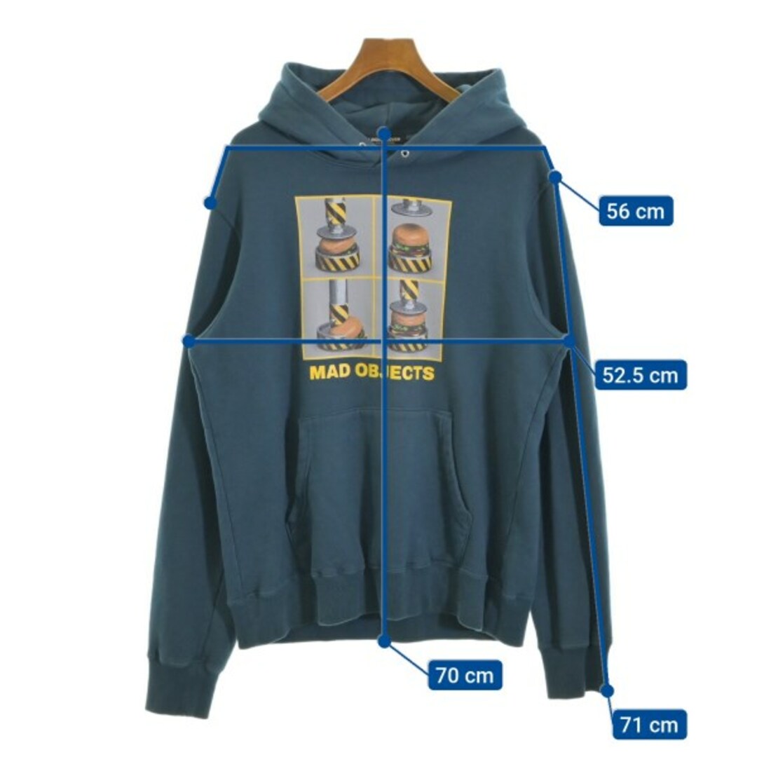 UNDERCOVER - UNDER COVER アンダーカバー パーカー 3(L位) 青 UNDERCOVER - UNDER COVER アンダーカバー パーカー 3(L位) 青