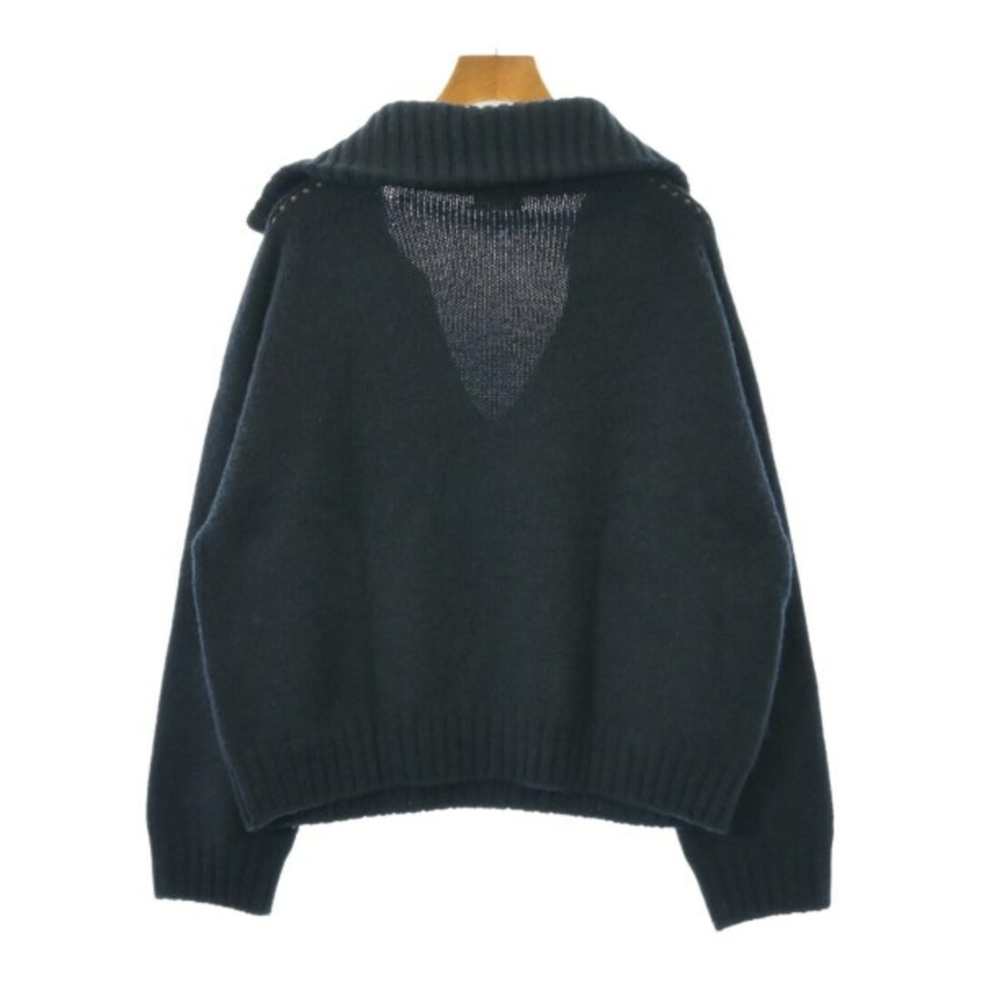 CELINE - CELINE セリーヌ ニット・セーター XS 紺 【古着 CELINE - CELINE セリーヌ ニット・セーター XS 紺 【古着