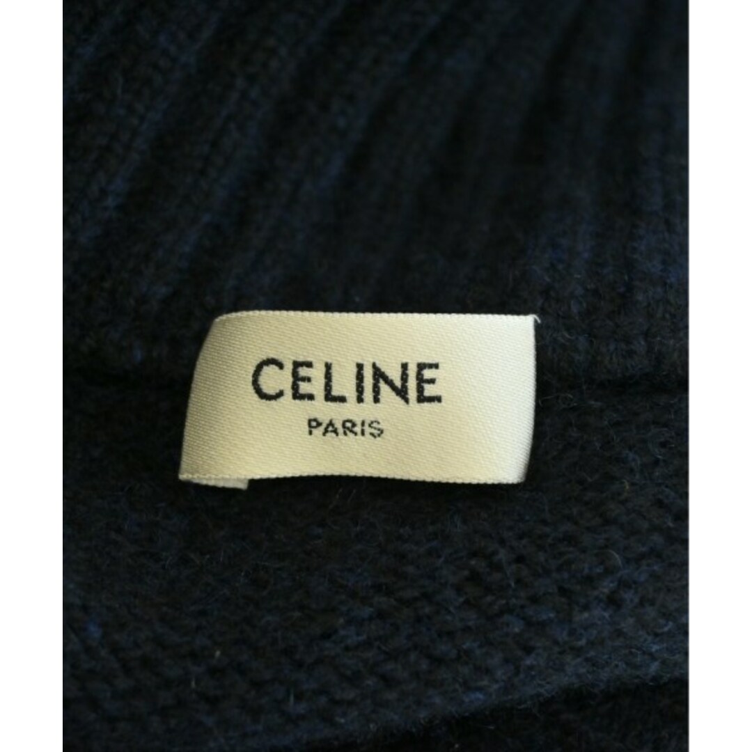CELINE - CELINE セリーヌ ニット・セーター XS 紺 【古着 CELINE - CELINE セリーヌ ニット・セーター XS 紺 【古着