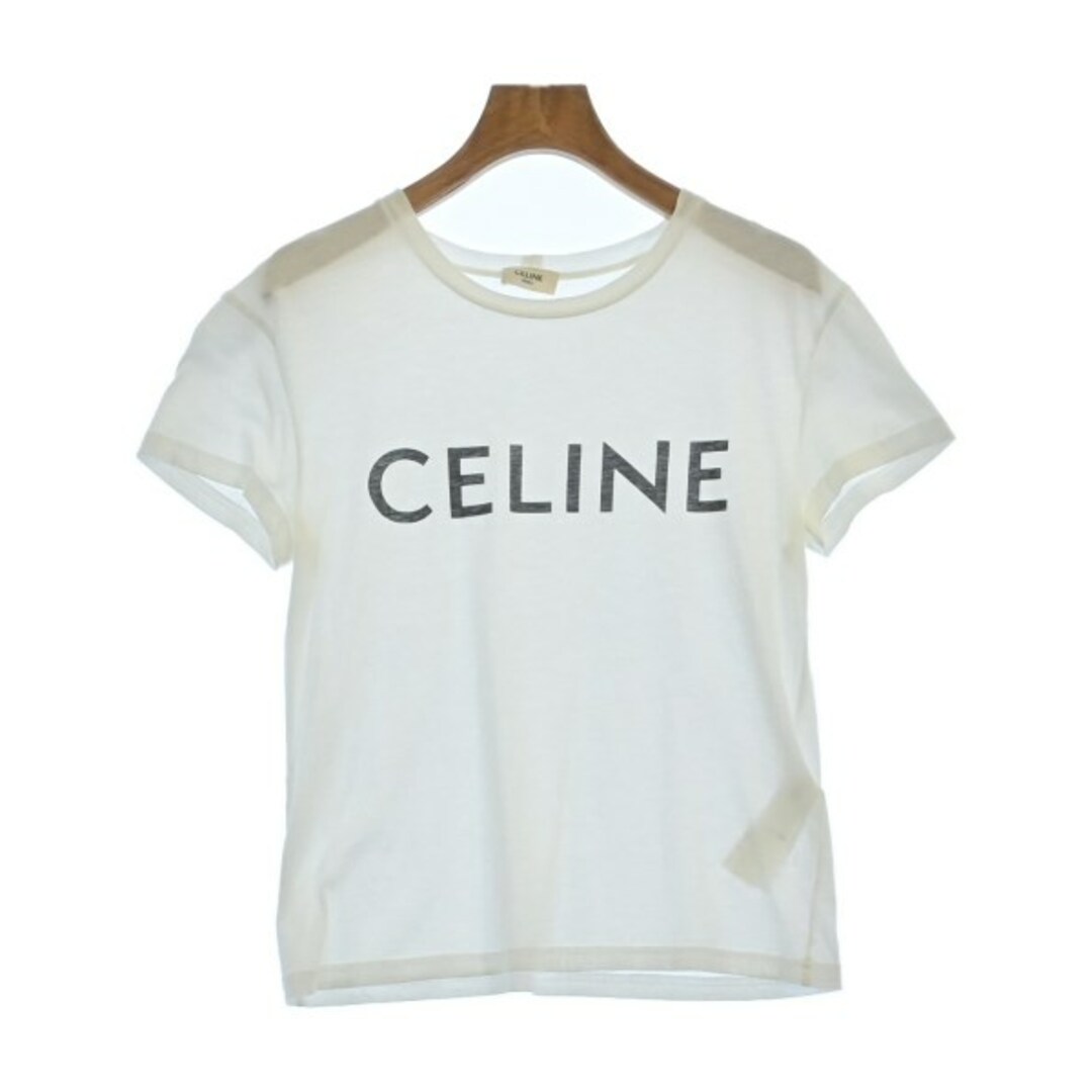 CELINE - CELINE セリーヌ Tシャツ・カットソー S 白等 【古着 CELINE - CELINE セリーヌ Tシャツ・カットソー S 白等 【古着