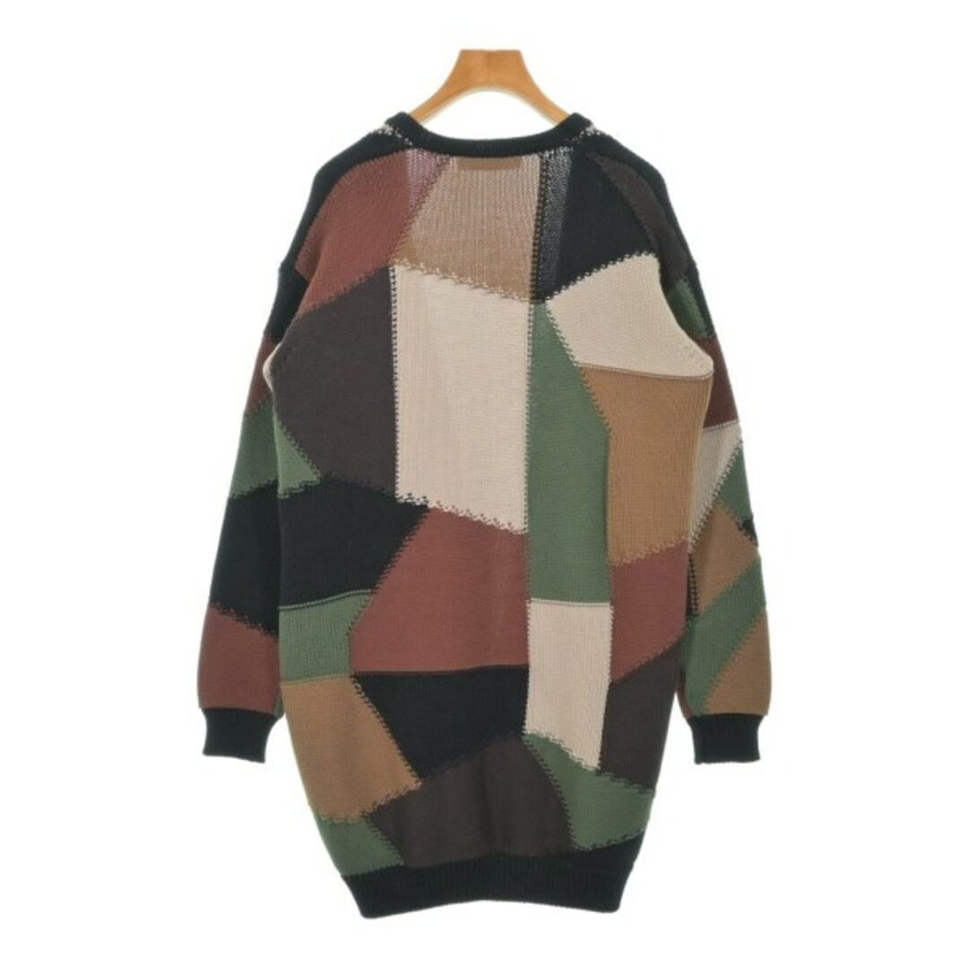 Max Mara - Max Mara カーディガン S 茶xカーキxベージュ等(総柄 Max Mara - Max Mara カーディガン S 茶xカーキxベージュ等(総柄