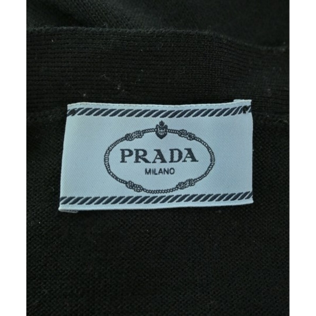 PRADA - PRADA プラダ カーディガン 36(XS位) 黒 【古着】【中古 PRADA - PRADA プラダ カーディガン 36(XS位) 黒 【古着】【中古