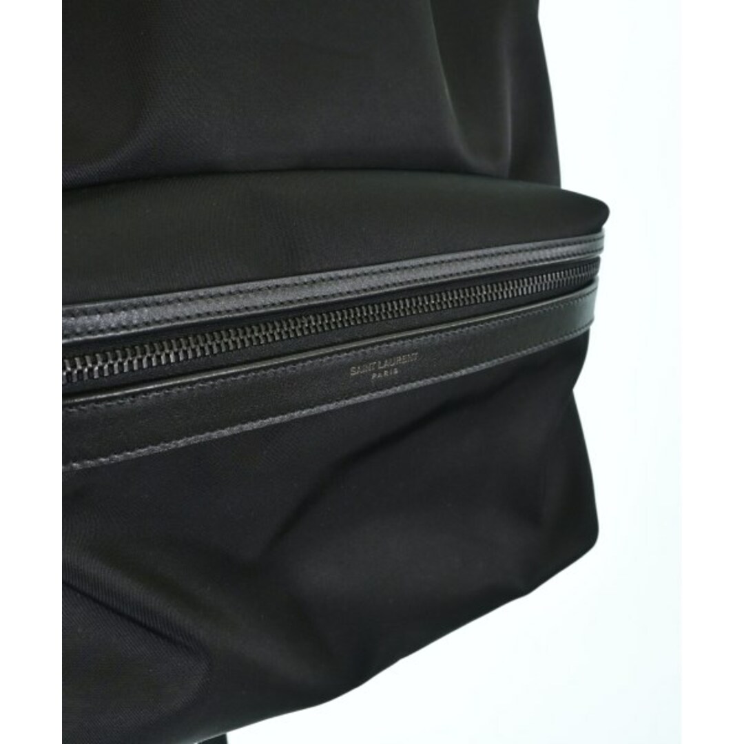SAINT LAURENT PARIS バックパック・リュック - 黒 【古着 SAINT LAURENT PARIS バックパック・リュック - 黒 【古着