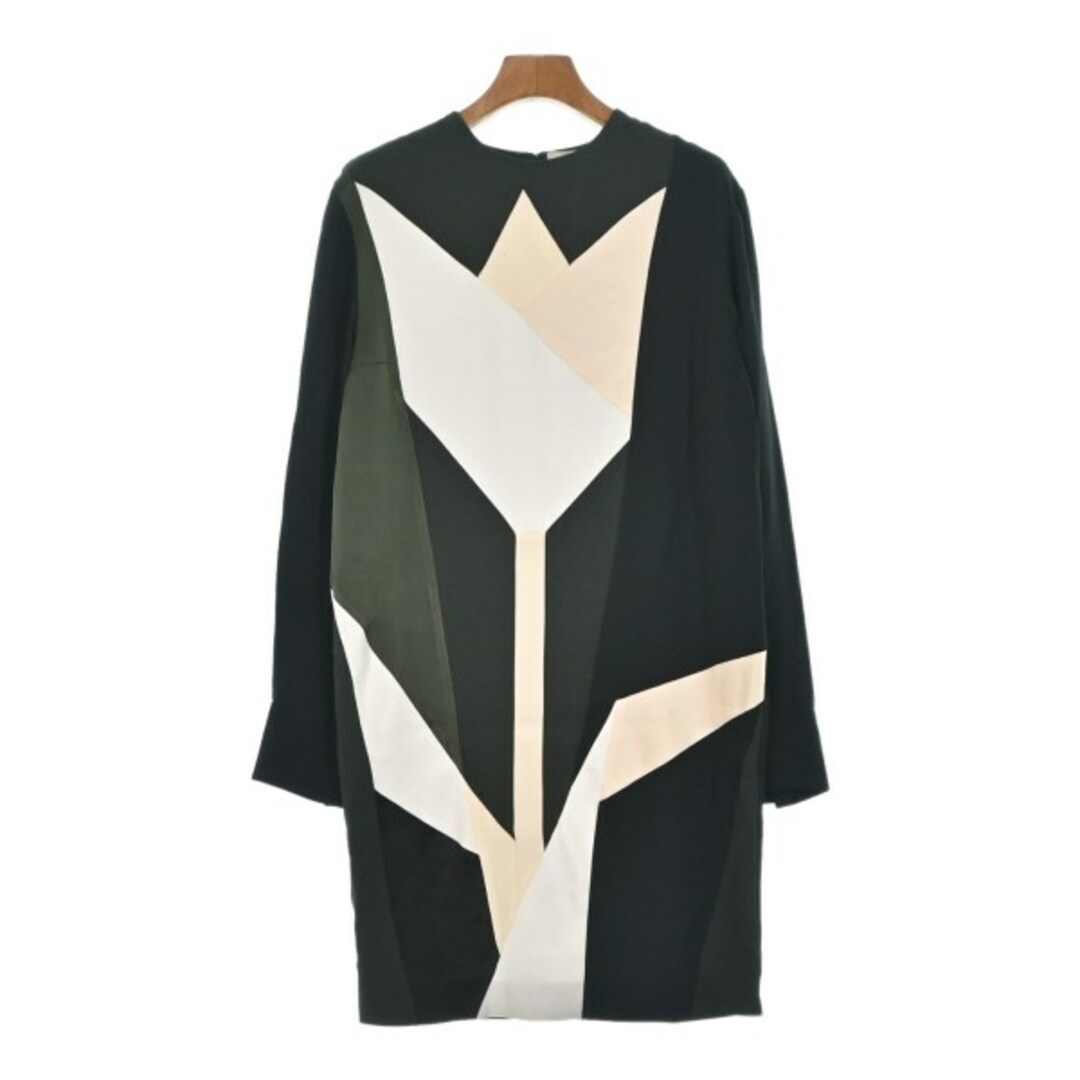 Stella McCartney - STELLA McCARTNEY ワンピース 38(S位) 黒x白 Stella McCartney - STELLA McCARTNEY ワンピース 38(S位) 黒x白
